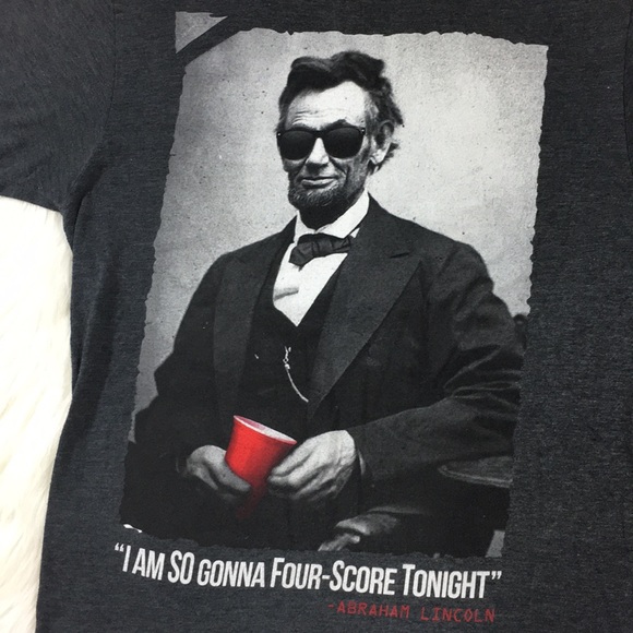 Abraham Lincoln Graphic Tee - Picture 2 of 4